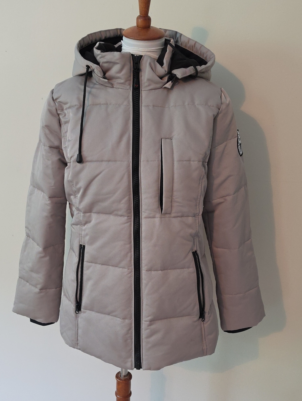 Arctic Expedition   Gray  Puffer Winter Jacket